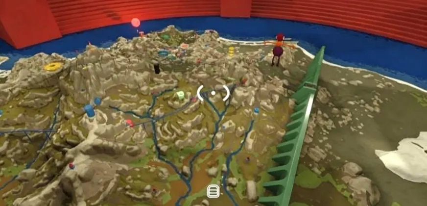 The full map grid with edge coordinates in Big Walk